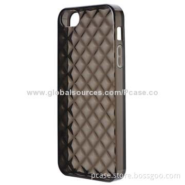 TPU Case with Diamond Texture for iPhone 5, Soft and Durable with Excellent Texture